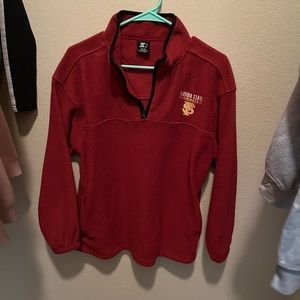Red Florida state sweater jacket